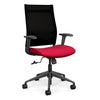 Wit Highback Office Chair Office Chair, Conference Chair, Teacher Chair SitOnIt Onyx Mesh Fabric Color Fire 